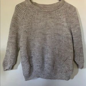 zara knit sweater